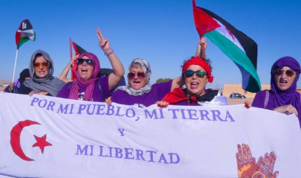 IZQUIERDA UNIDA APOYANDO A LOS REFUGIADOS SAHARAUIS