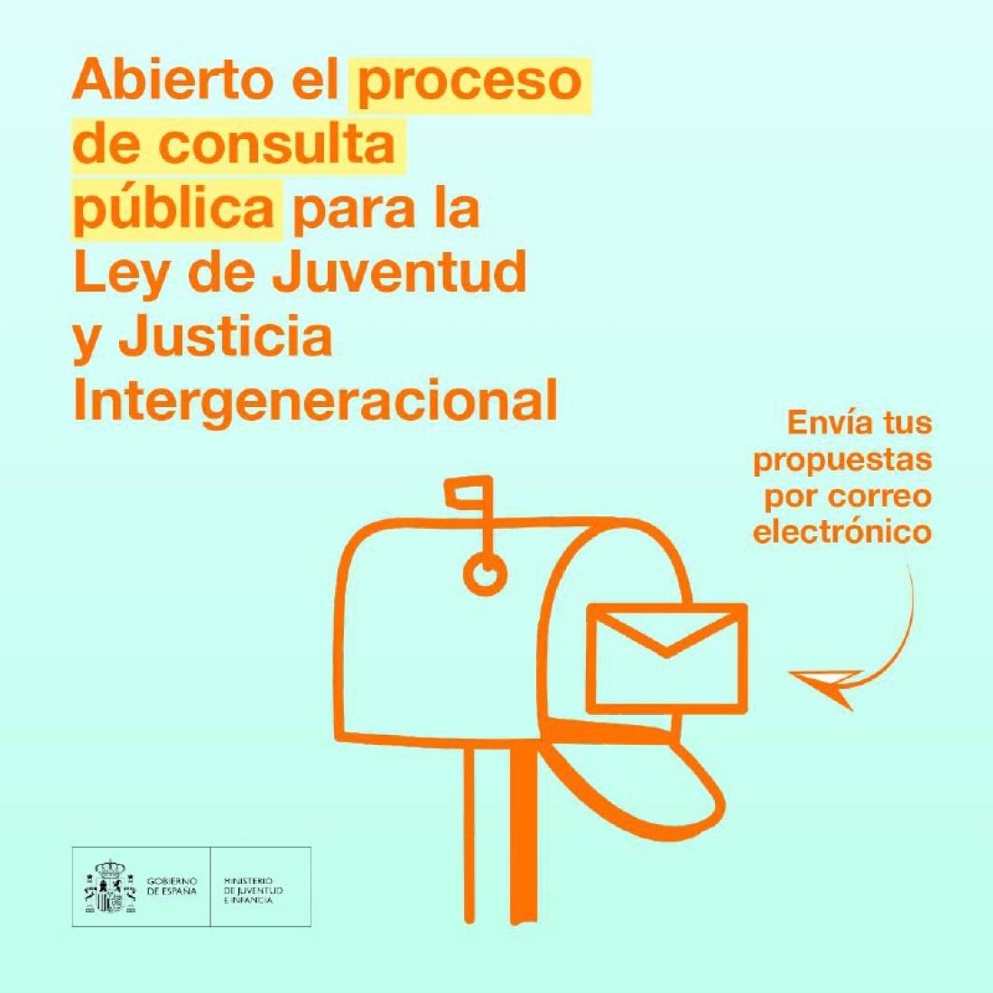 Consulta pública para la Ley de Juventud y Justicia Intergeneracional